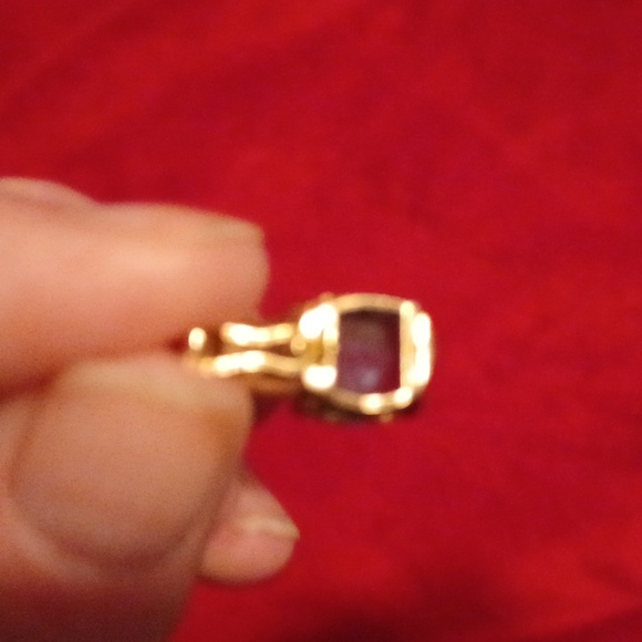 14k Gold London Blue Topaz Pendant. No Chain. - Picture 7 of 7